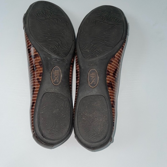 Sofft Mytalini Cheetah Womens Tan Flats Size 6 - Picture 6 of 10
